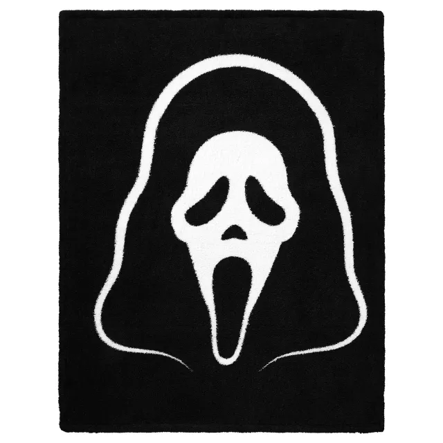Ghost Face Reversible Fleece Blanket at Spencer's