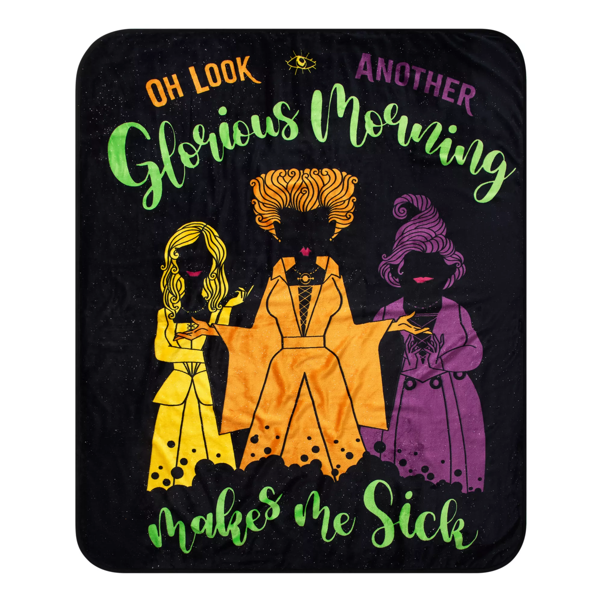 Hocus Pocus Reversible Throw Blanket