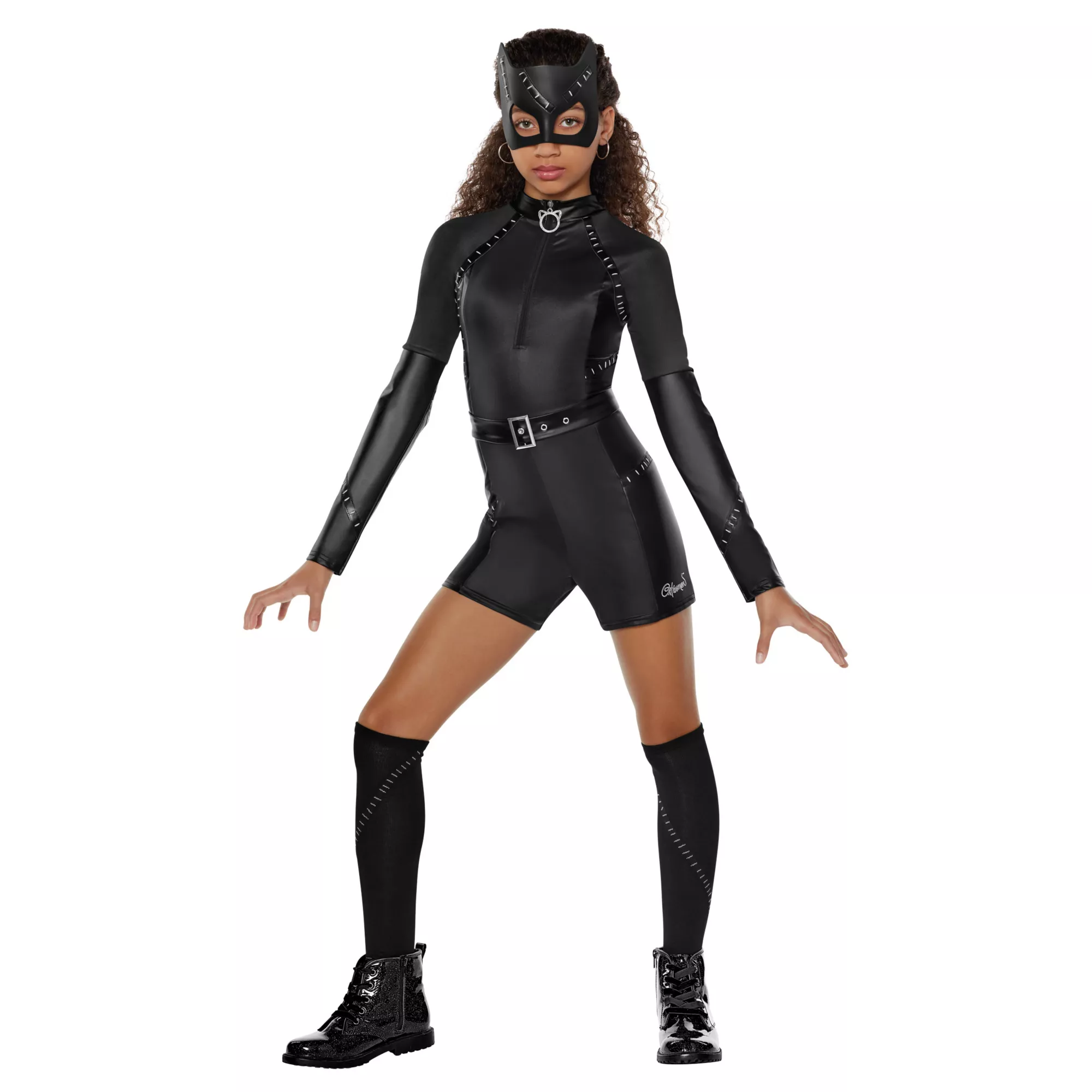 Kids Catwoman Romper Costume - DC at Spirit Halloween