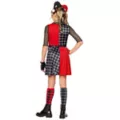Kids Harley Quinn Checkered Dress Costume - DC Villains at Spirit Halloween