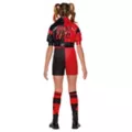 Kids Harley Quinn Black & Red Jumpsuit Costume - DC Villains at Spirit Halloween