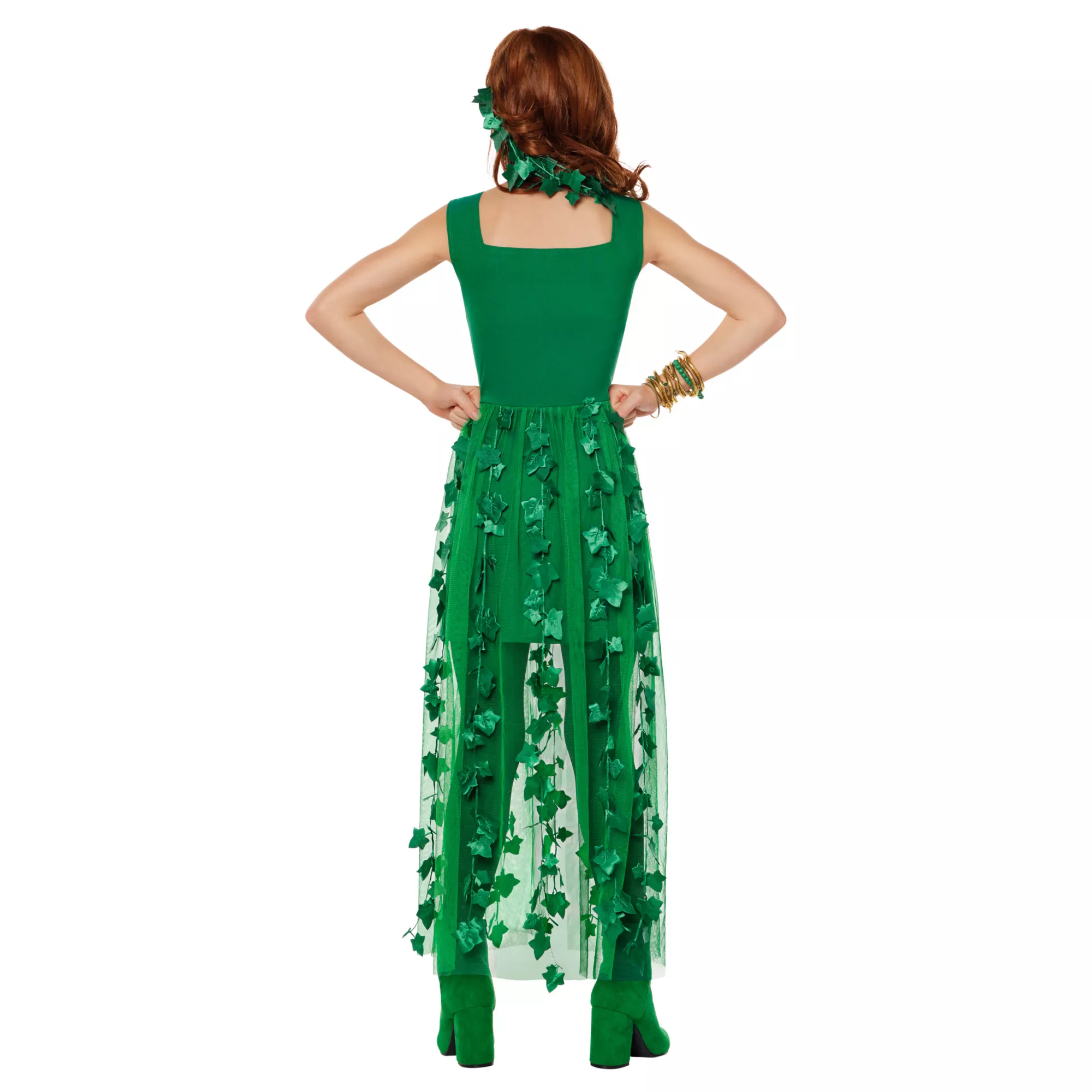 Kids Poison Ivy Dress Costume - DC Villains at Spirit Halloween