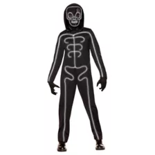 Kids Light-Up White Skeleton Stick Figure Costume at Spirit Halloween