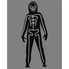 Kids Light-Up White Skeleton Stick Figure Costume at Spirit Halloween