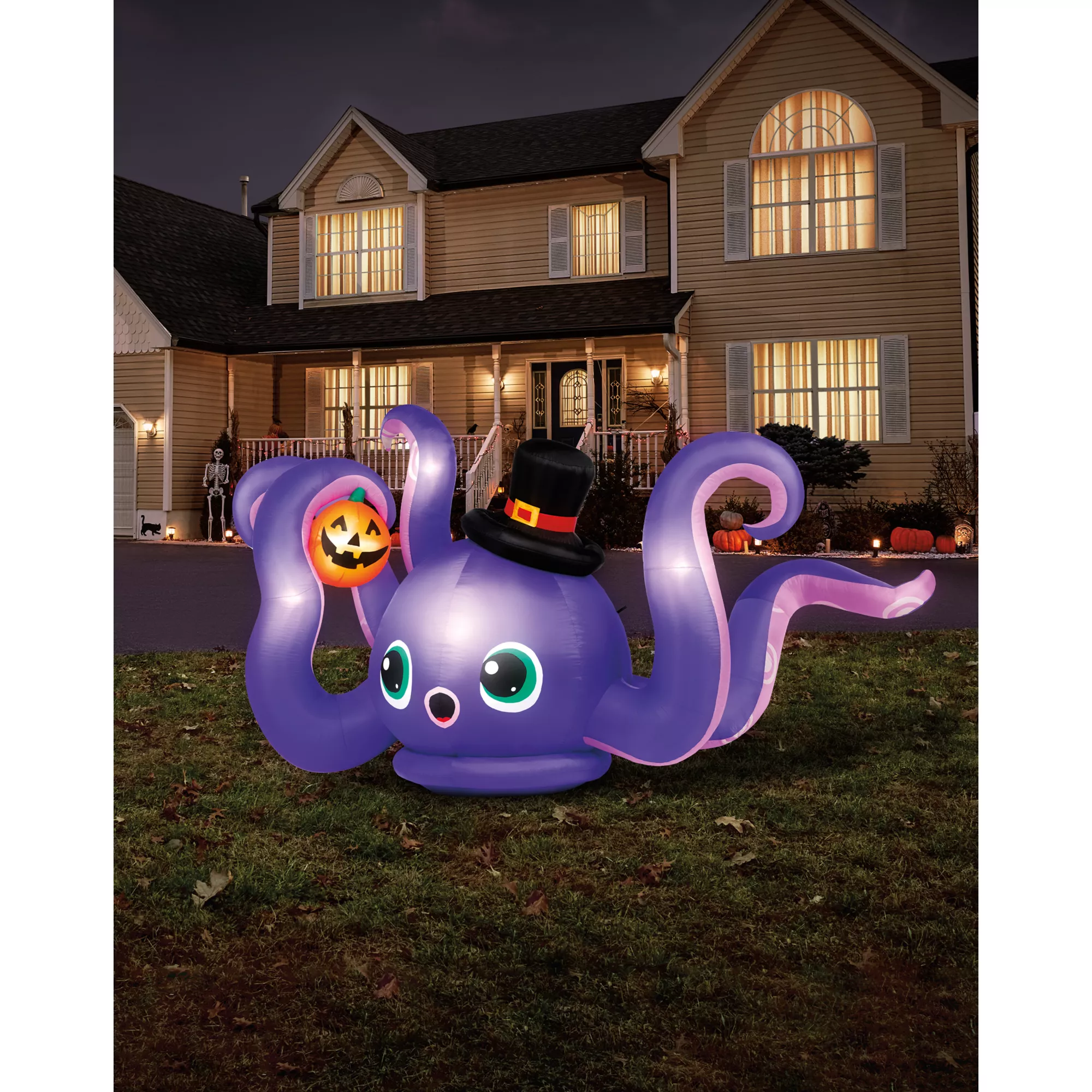 5 Ft Octopus Inflatable Decoration at Spirit Halloween