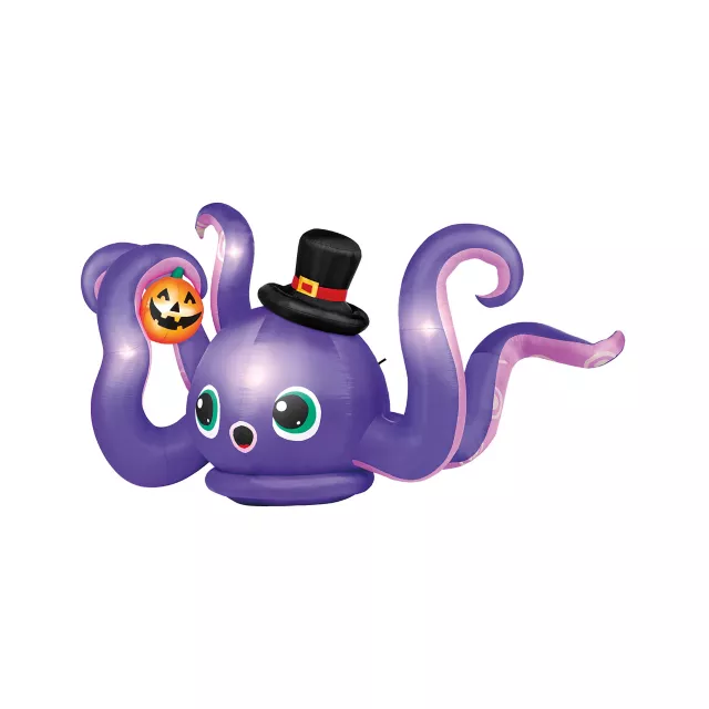 5 Ft Octopus Inflatable Decoration at Spirit Halloween