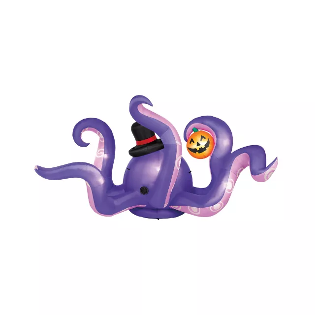 5 Ft Octopus Inflatable Decoration at Spirit Halloween