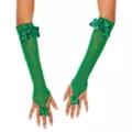 Poison Ivy Fingerless Gloves - DC Villains at Spirit Halloween