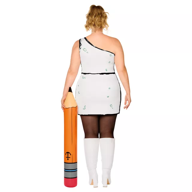 Adult DoodleBob Dress Costume - SpongeBob SquarePants at Spirit Halloween