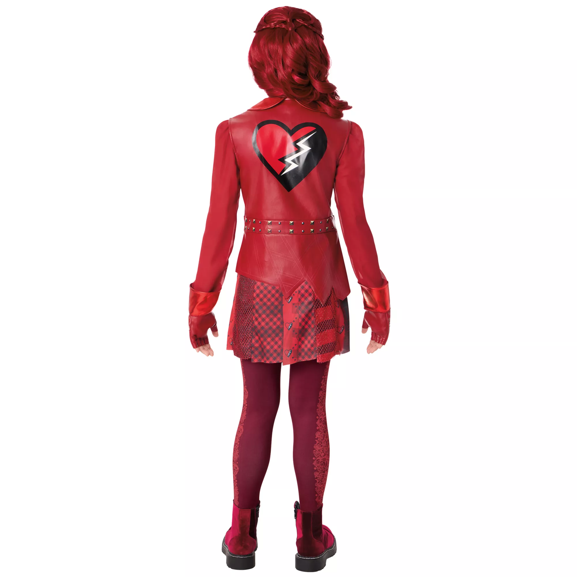 Kids Red Dress Costume - Descendants: Wicked Wonderland