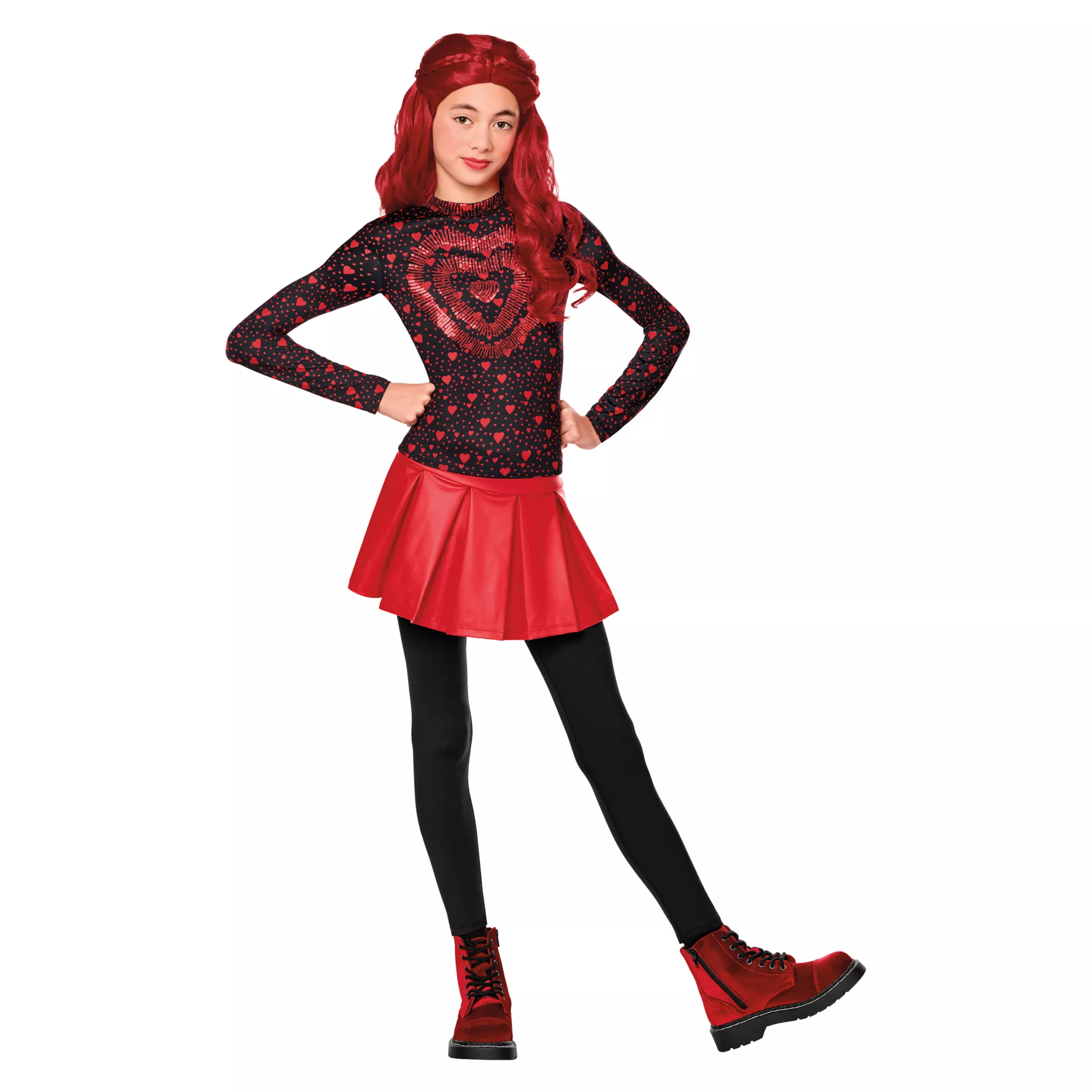 Kids Red Top - Descendants: Wicked Wonderland at Spencer's