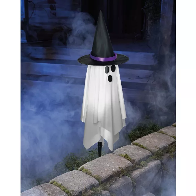 Light-Up Witchy Ghost Pathway Markers - 3 Pack at Spirit Halloween