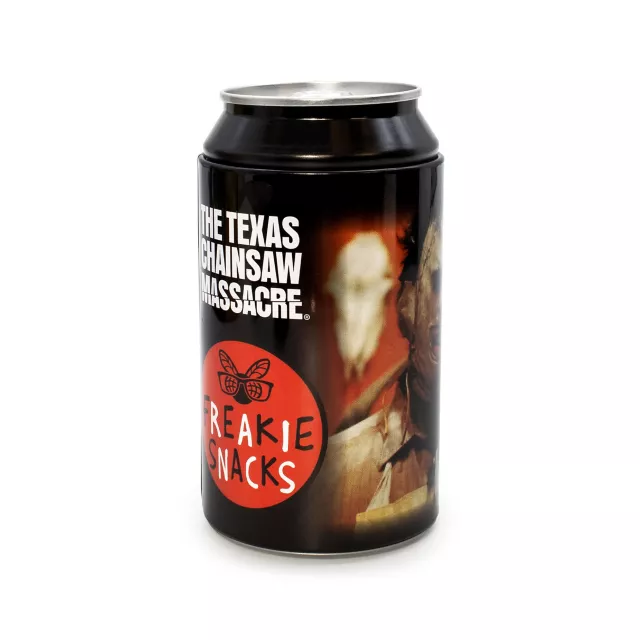 Freakie Snacks Leatherface Can at Spirit Halloween