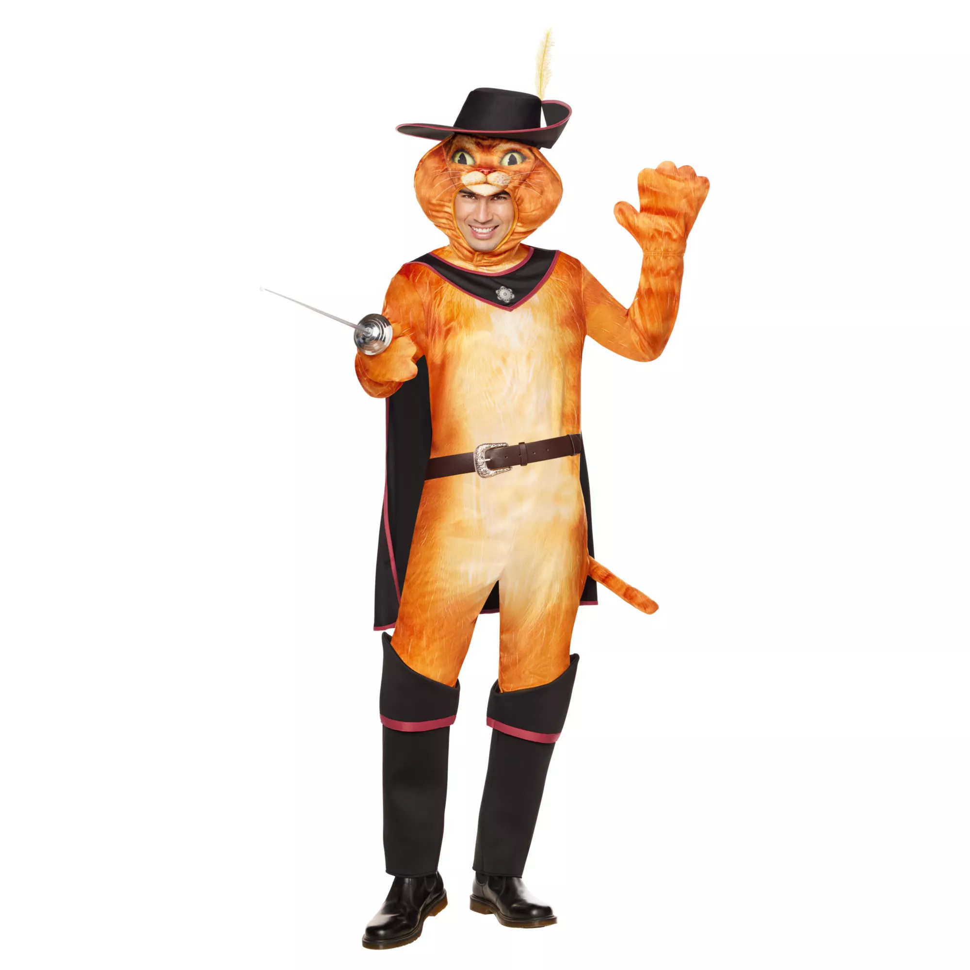 Adult Puss in Boots Costume - Shrek at Spirit Halloween