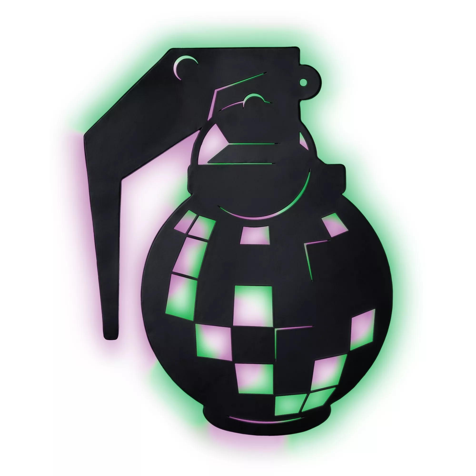 Multi-Color Boogie Bomb Light-Up LED Sign - Fortnite at Spirit Halloween
