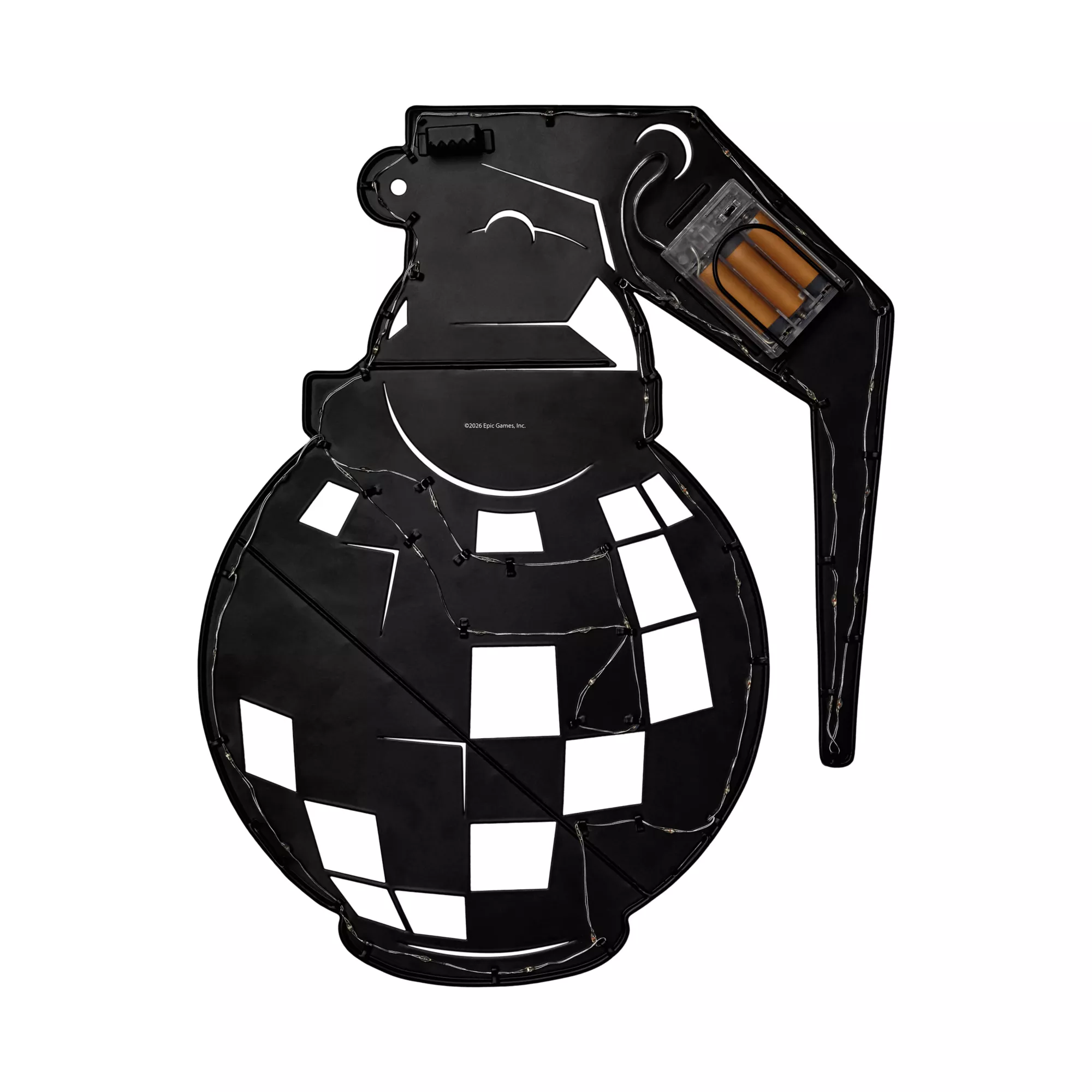 Multi-Color Boogie Bomb Light-Up LED Sign - Fortnite at Spirit Halloween