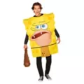 Adult SpongeBob SquarePants Caveman 3D Costume at Spirit Halloween