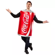 Adult Coca-Cola Can 3D Costume at Spirit Halloween