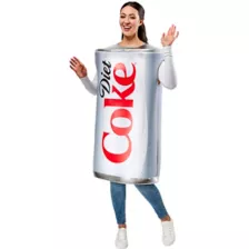 Adult Diet Coke Can 3D Costume at Spirit Halloween