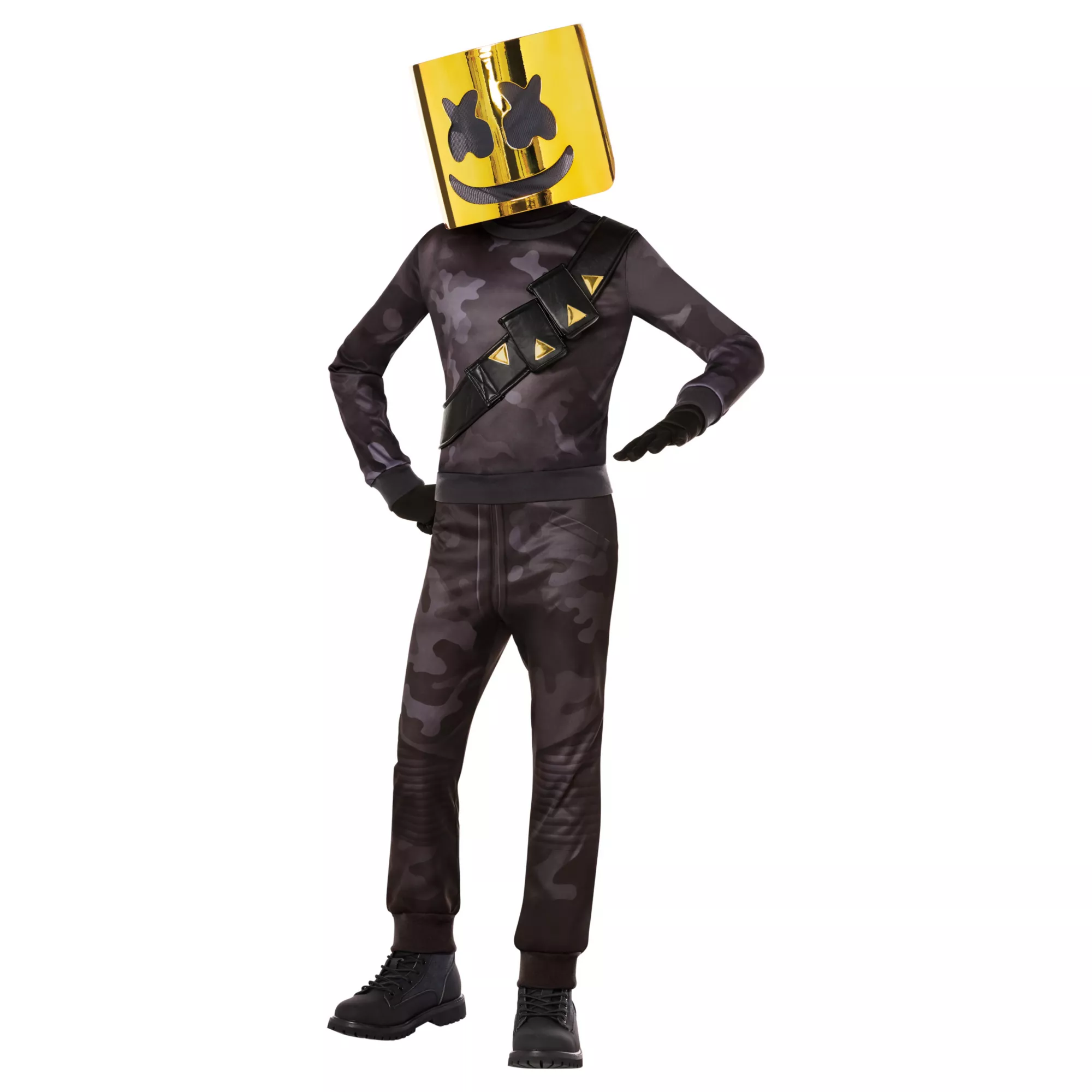 Youth Toasted Marshmello Jumpsuit Costume - Fortnite