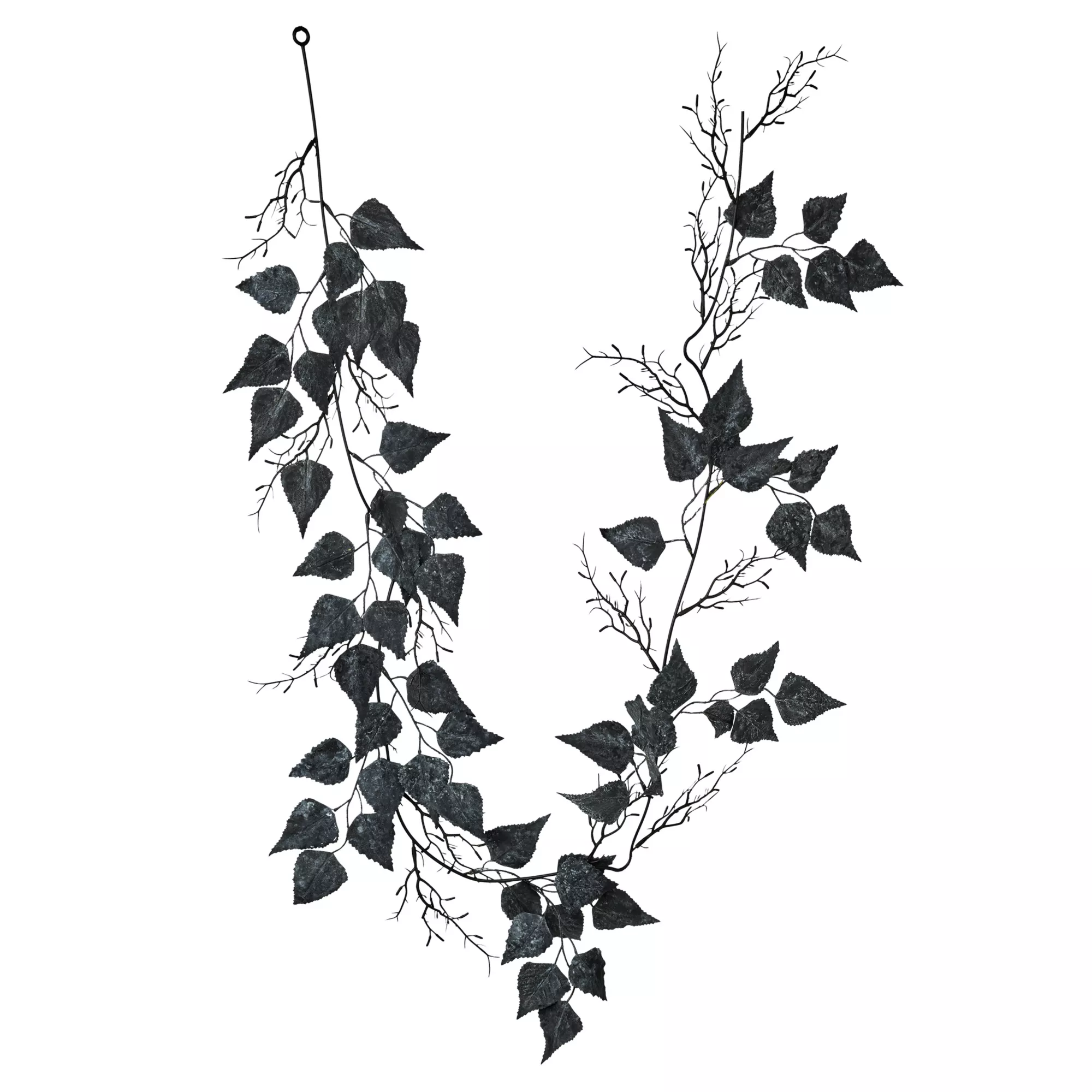 Fake Black Foliage at Spirit Halloween