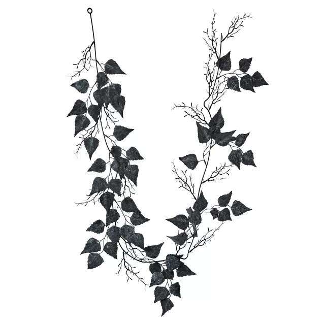 Fake Black Foliage at Spirit Halloween