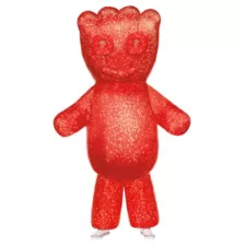 Adult Red Sour Patch Kids Inflatable Costume at Spirit Halloween