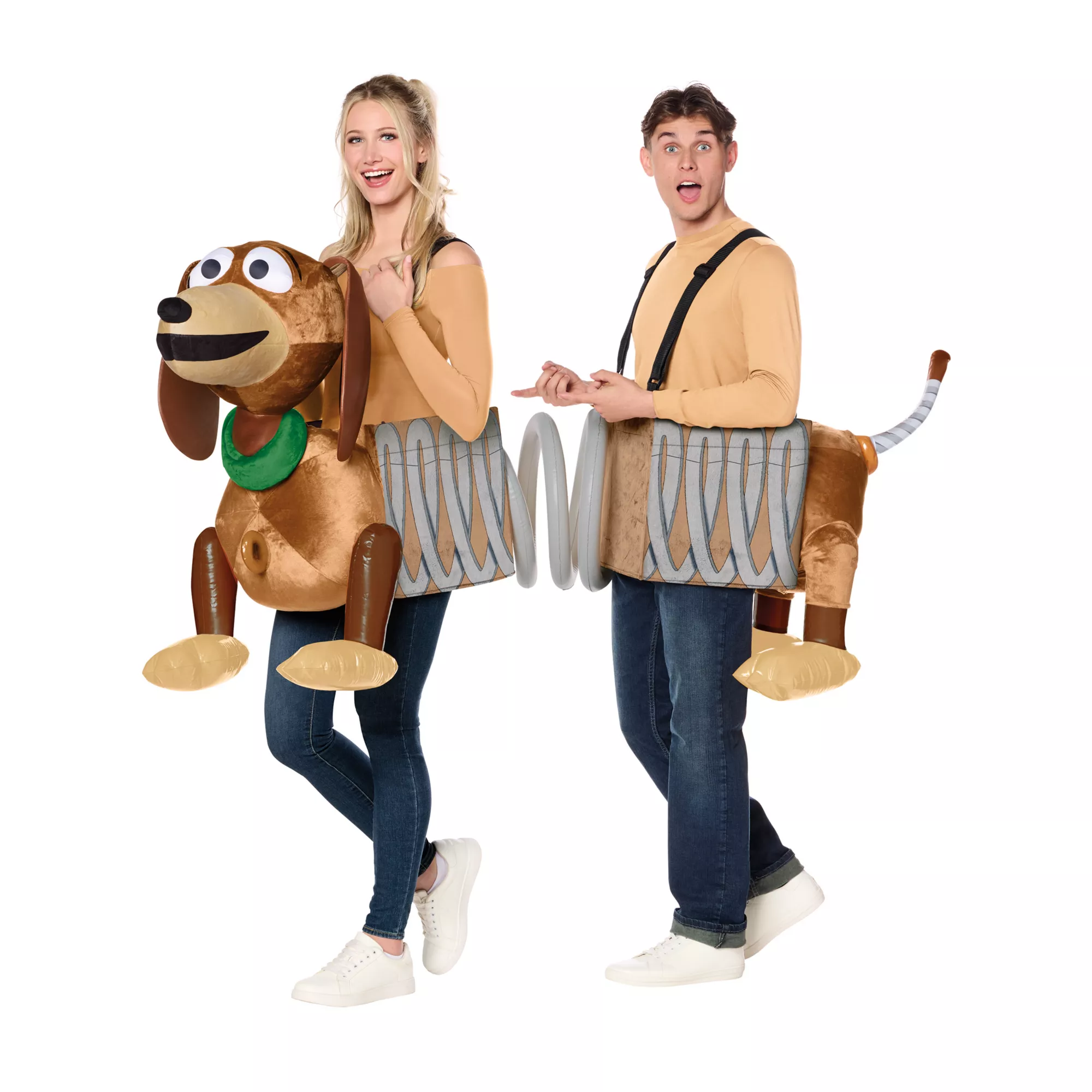 Adult Slinky Dog Ride-Along Duo Costume - Toy Story at Spirit Halloween