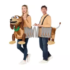 Adult Slinky Dog Ride-Along Duo Costume - Toy Story at Spirit Halloween
