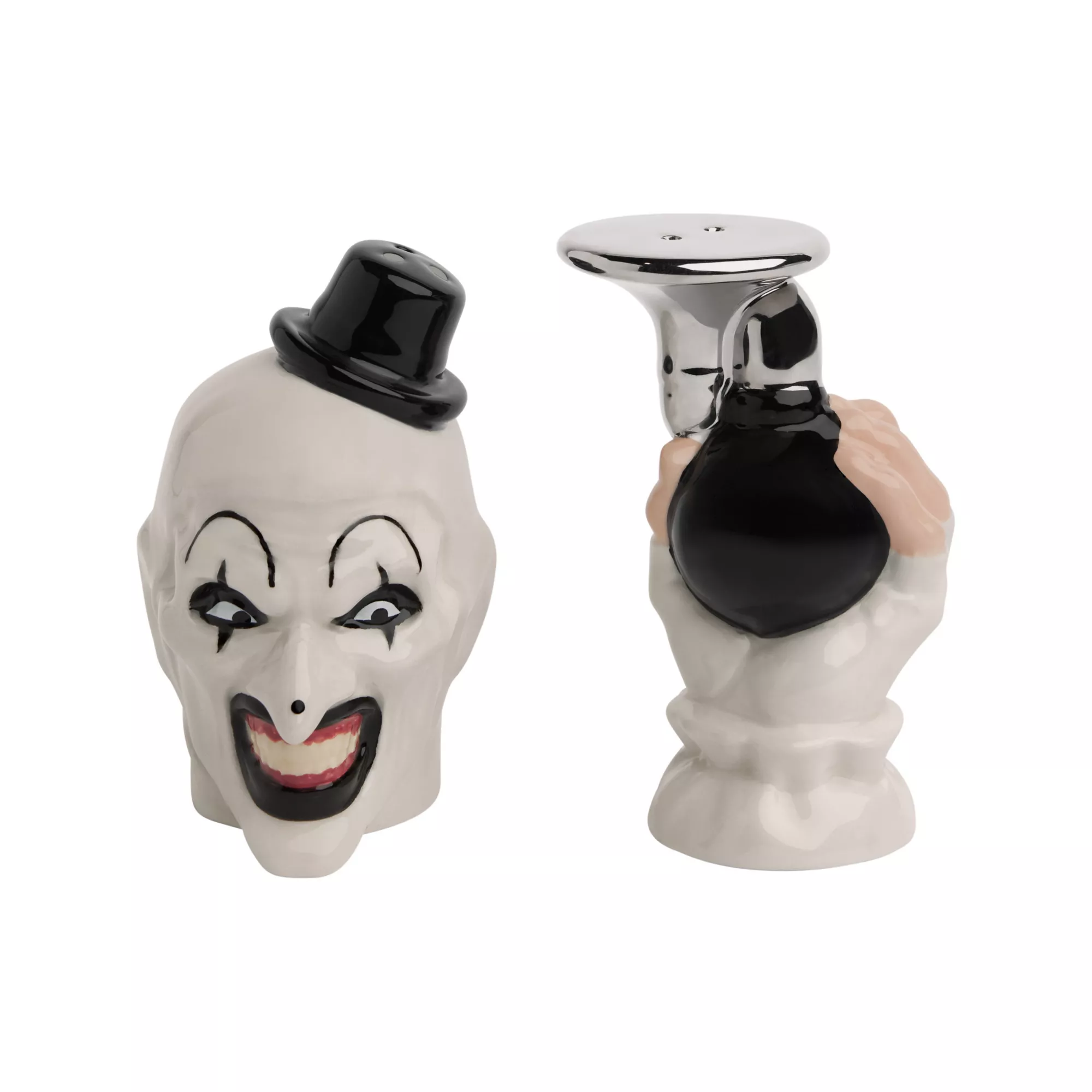 Art the Clown Salt and Pepper Shaker Set - Terrifier at Spirit Halloween