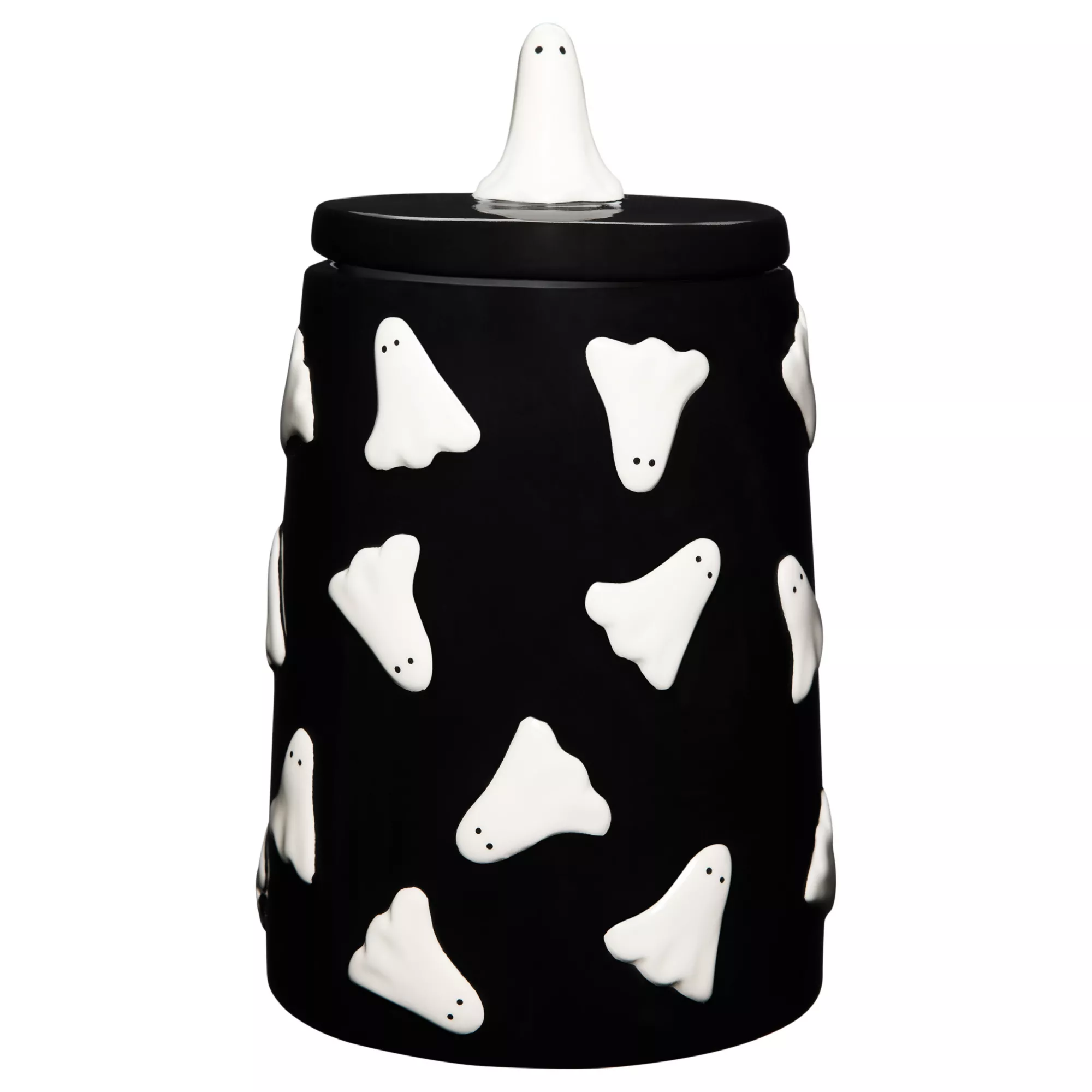 Ghost Black Cookie Jar