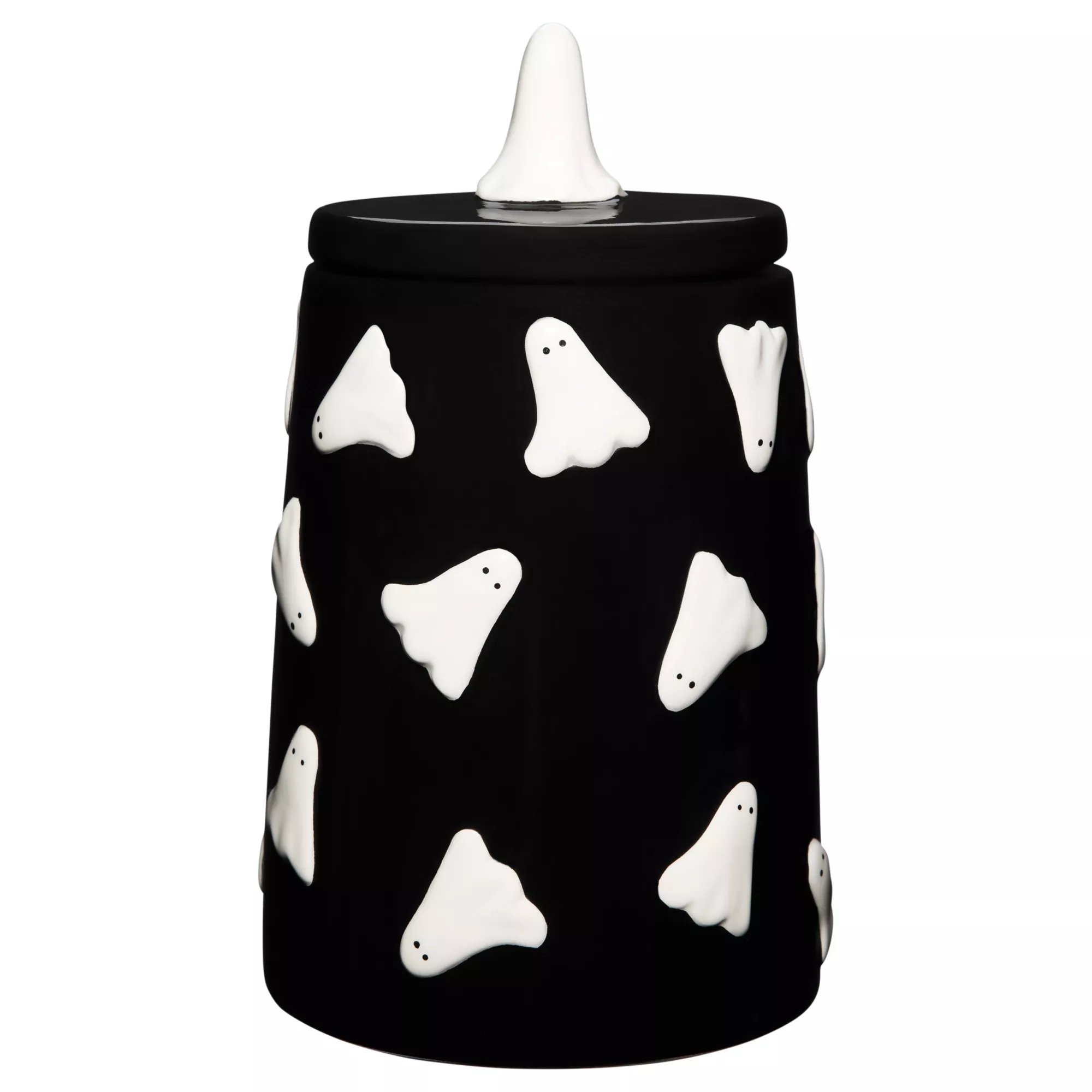Ghost Black Cookie Jar