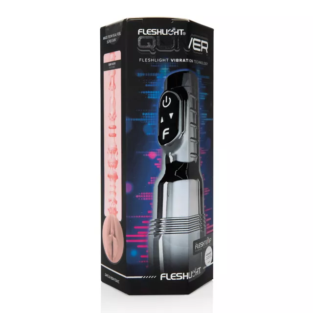 Fleshlight Quiver Rechargeable Vibrating Stroker - Spencer's