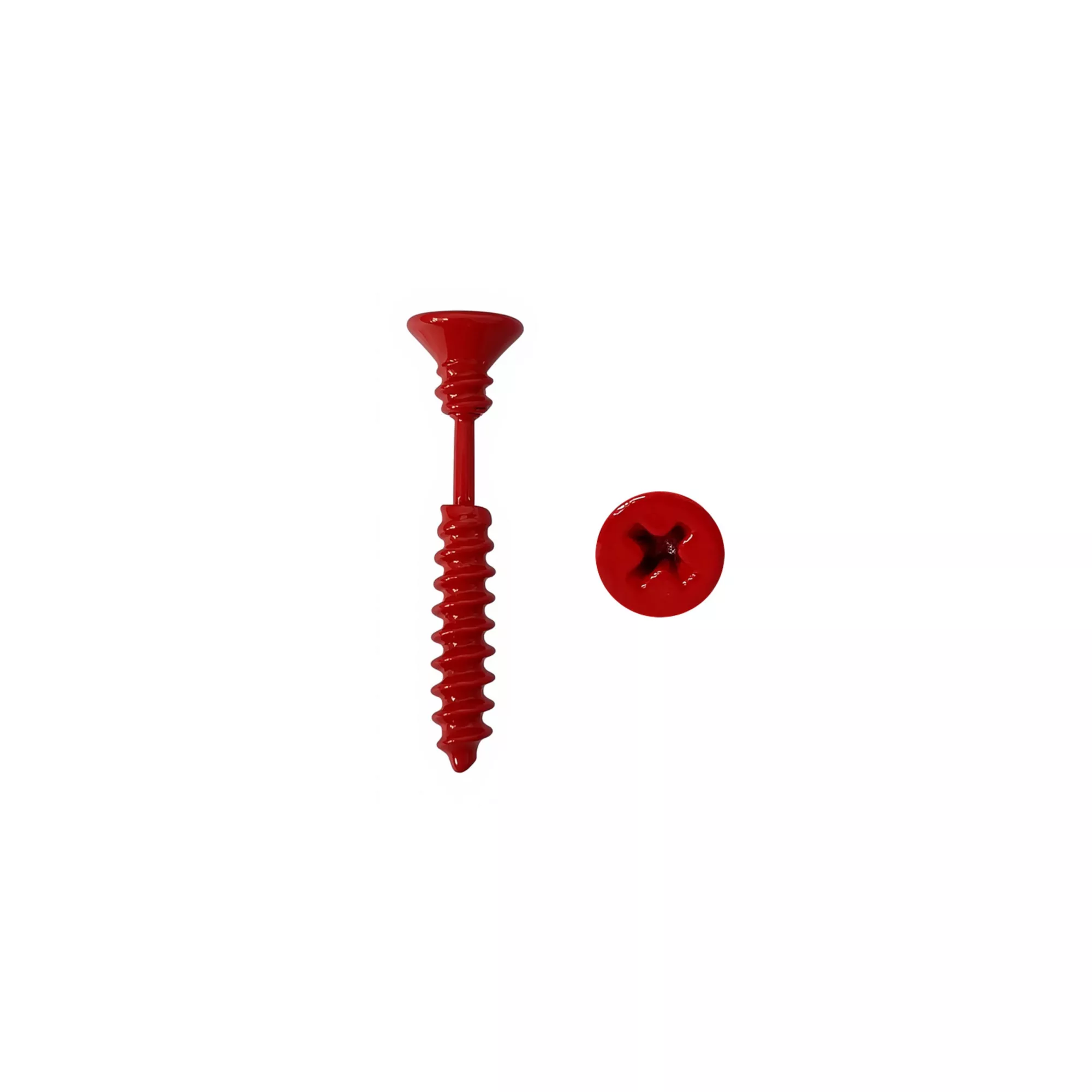 Red Torx Head Screw Fake Tapers - 18 Gauge
