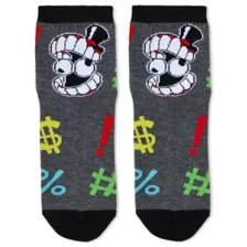Multi-Pack The Amazing Digital Circus Ankle Socks - 3 Pair at Spencer's
