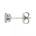 Multi-Pack Vitrail CZ Square Silver-Plated Titanium Stud Earrings 3 Pair - 20 Gauge at Spencer's