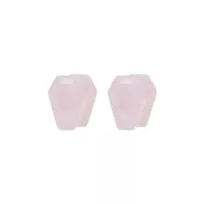 Rose Quartz Coffin Plugs at Spencer's