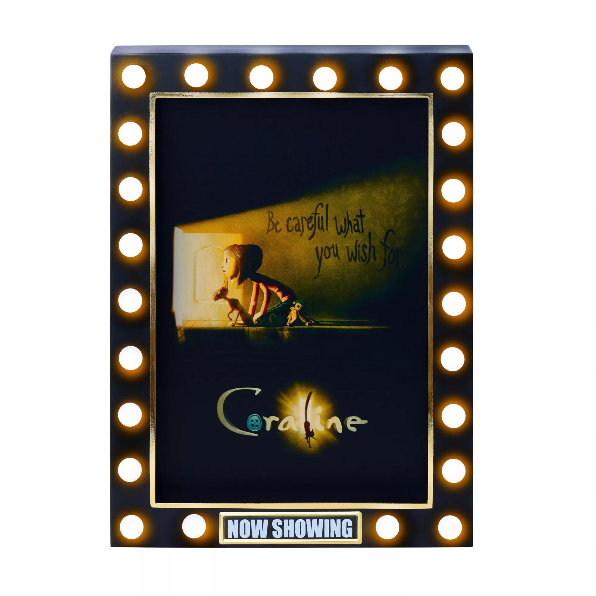 Coraline LED Light-Up Marquee Sign at Spencer's
