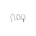 Multi-Pack Aqua CZ Butterfly Flower Titanium Septum Rings and Retainer 3 Pack - 16 Gauge at Spencer's