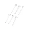 Multi-Pack Clear Bioflex Retainer Pins Nose Rings 6 Pack - 20 Gauge at Spencer's