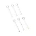Multi-Pack Clear Bioflex Retainer Pins Nose Rings 6 Pack - 20 Gauge at Spencer's