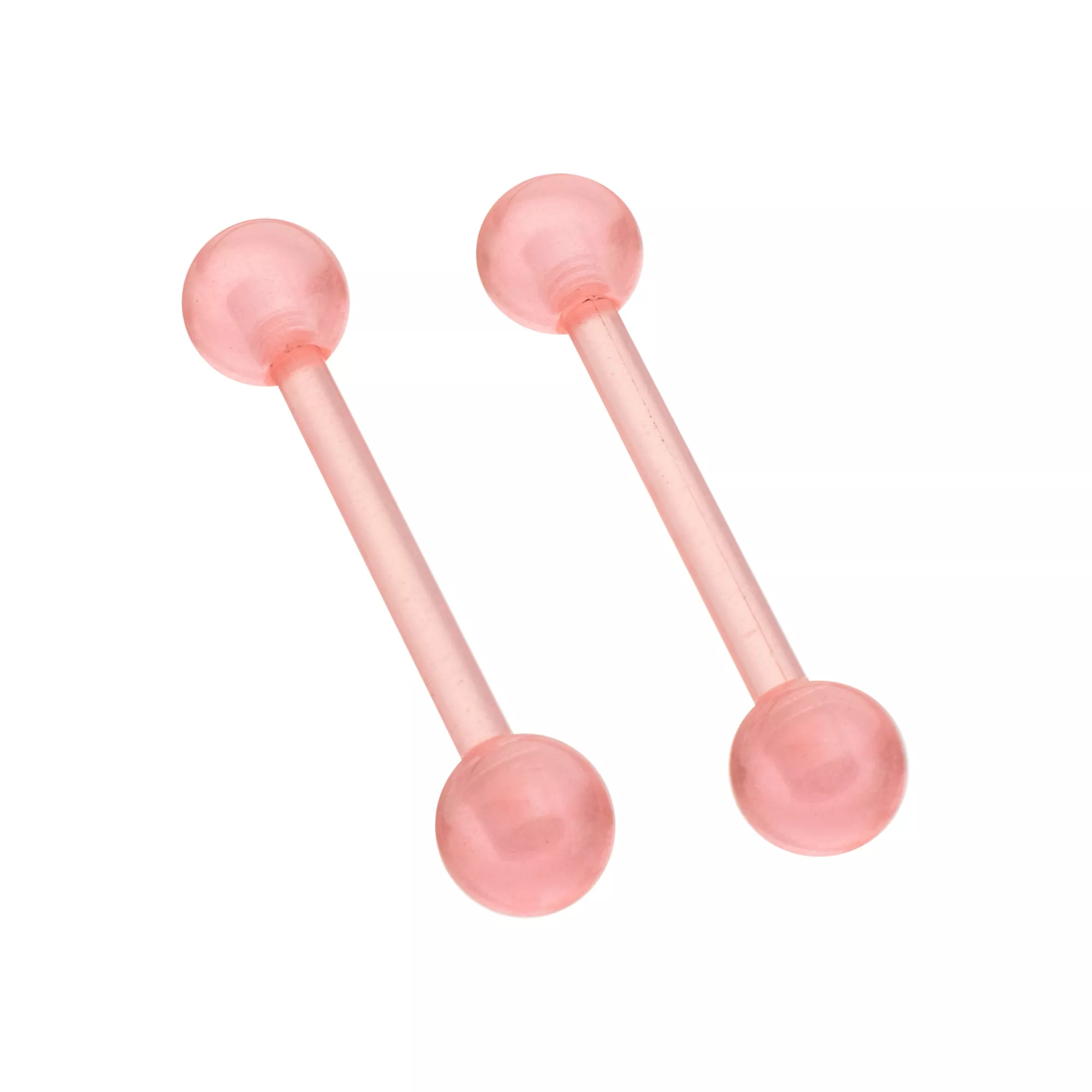 Glow in the Dark Bioflex Nipple Barbells