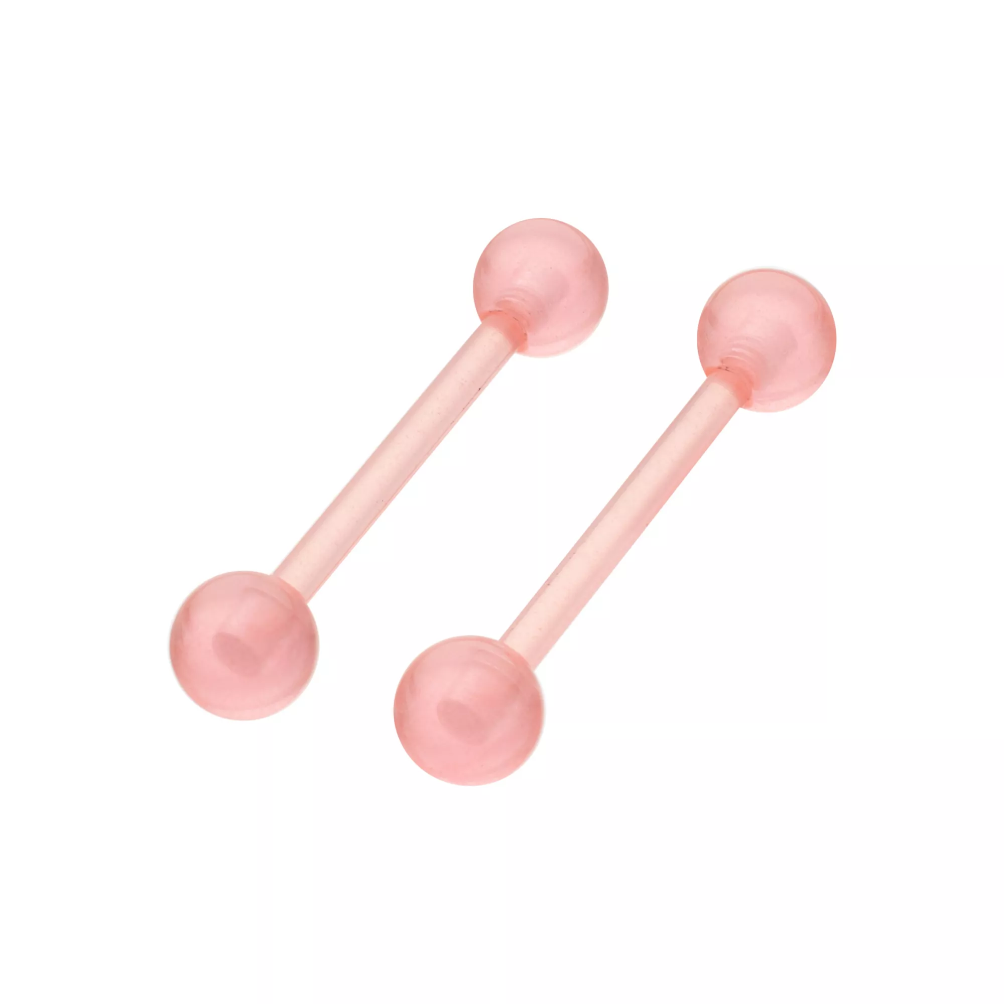 Glow in the Dark Bioflex Nipple Barbells