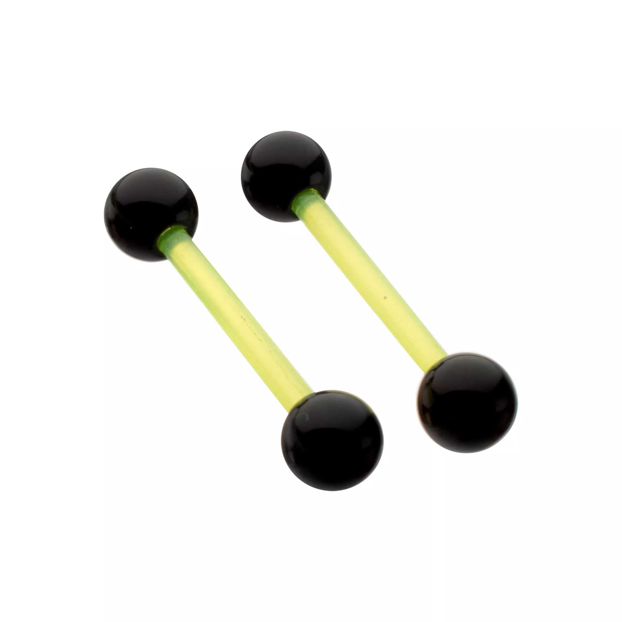 Glow in the Dark Bioflex Nipple Barbells
