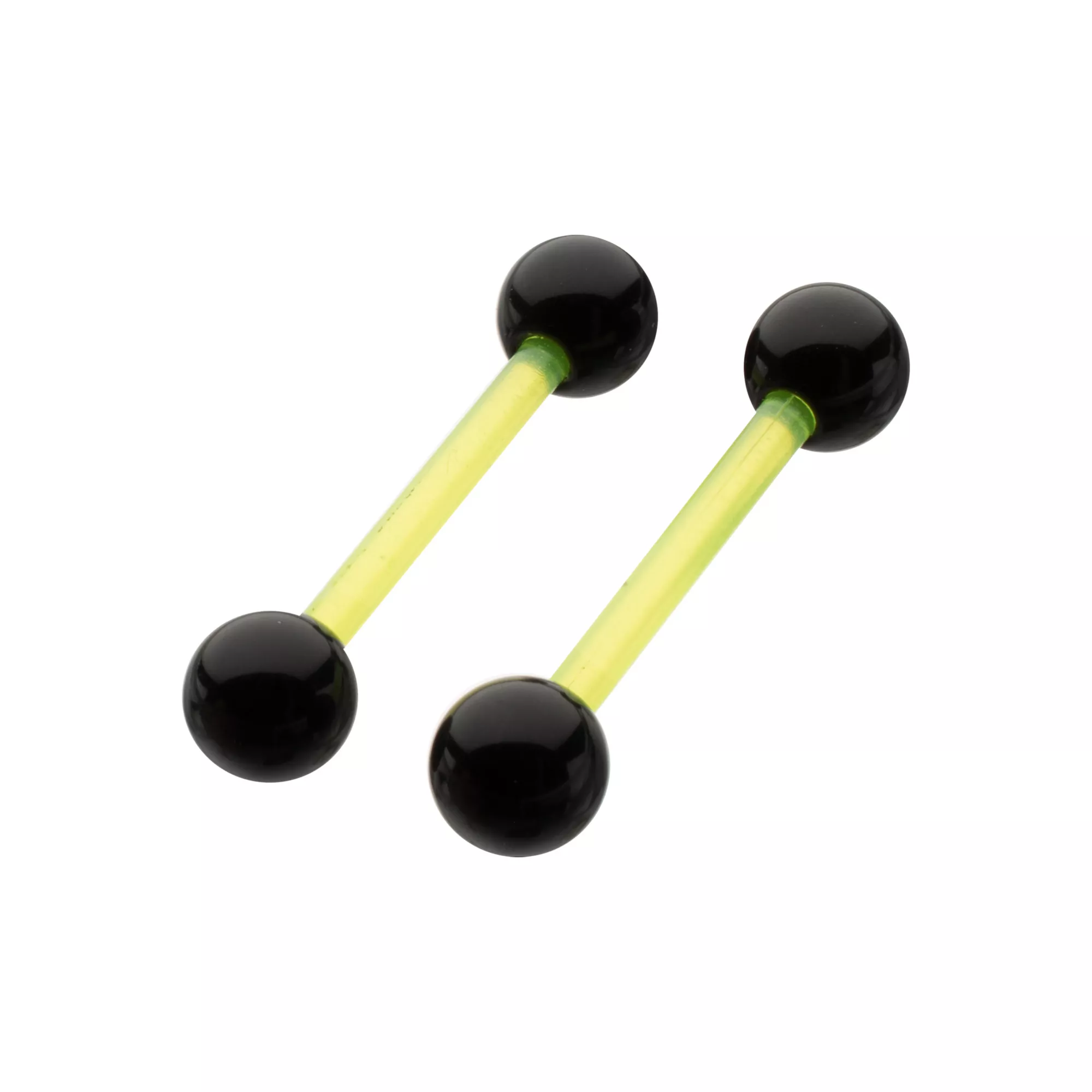 Glow in the Dark Bioflex Nipple Barbells