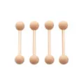 Multi-Pack Bioflex Tan Barbells 4 Pack - 14 Gauge at Spencer's