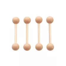 Multi-Pack Bioflex Tan Barbells 4 Pack - 14 Gauge at Spencer's
