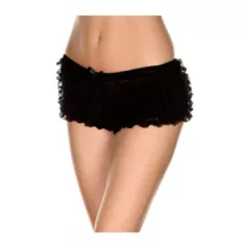Black Rumba Booty Shorts at Spencer's