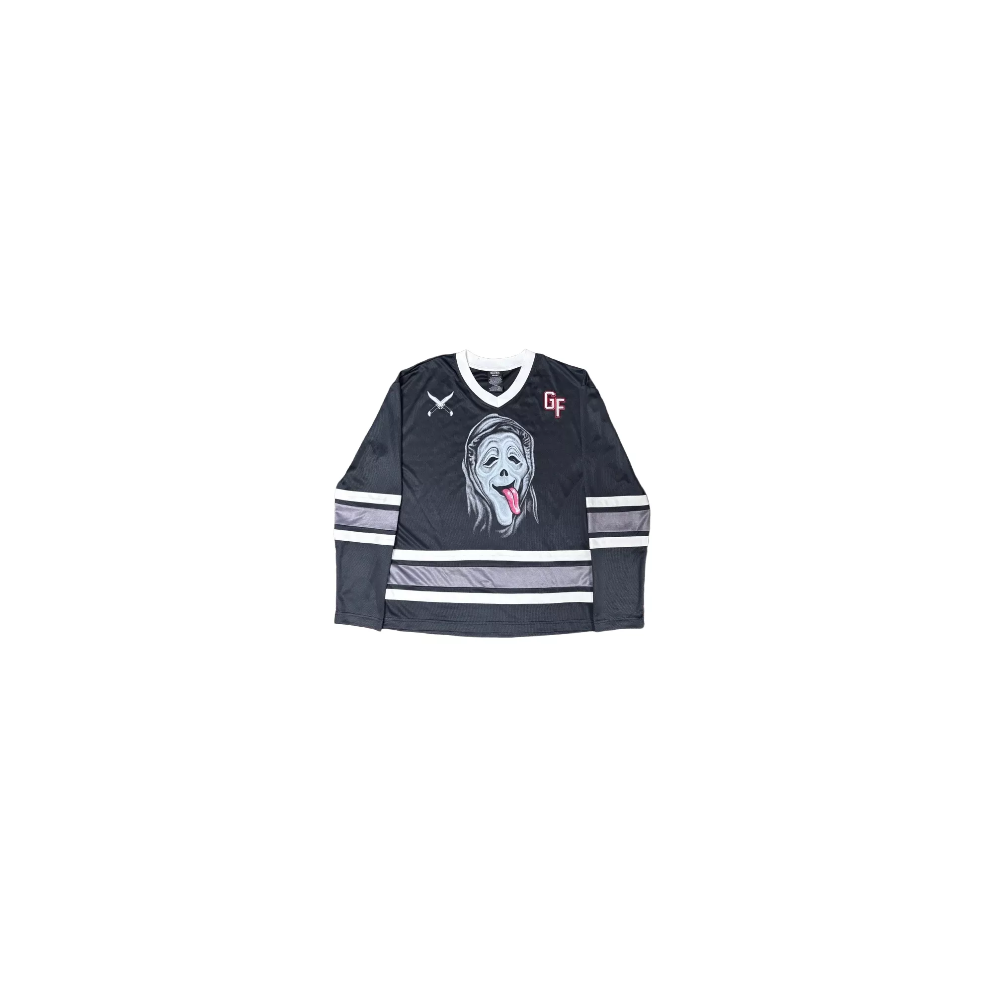 Ghost Face Black Hockey Jersey