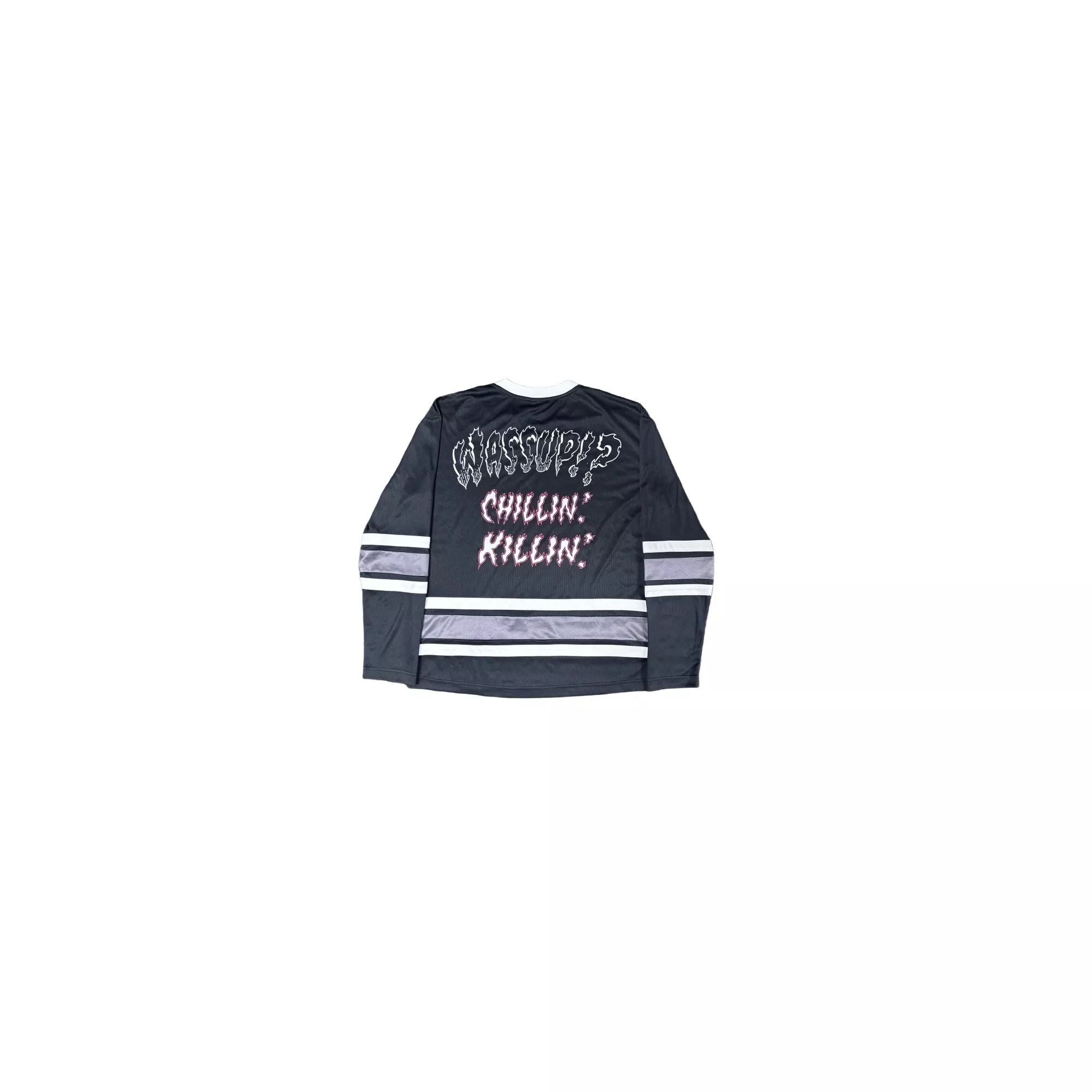 Ghost Face Black Hockey Jersey